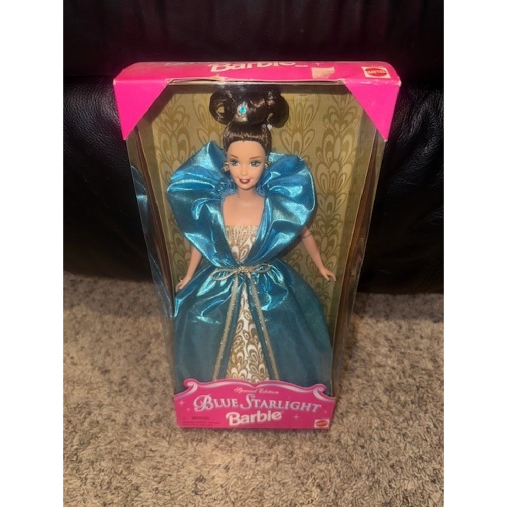 Special Edition Blue Starlight Barbie Doll Mattel New In Box Collectible